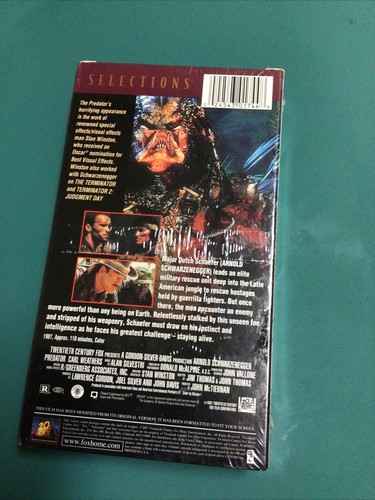 Predator (VHS, 2001) New - Picture 2 of 4