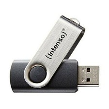 Intenso Usb-stick Basic Line Schwarz, Silber 64 Gb 3503490 (4034303022823)
