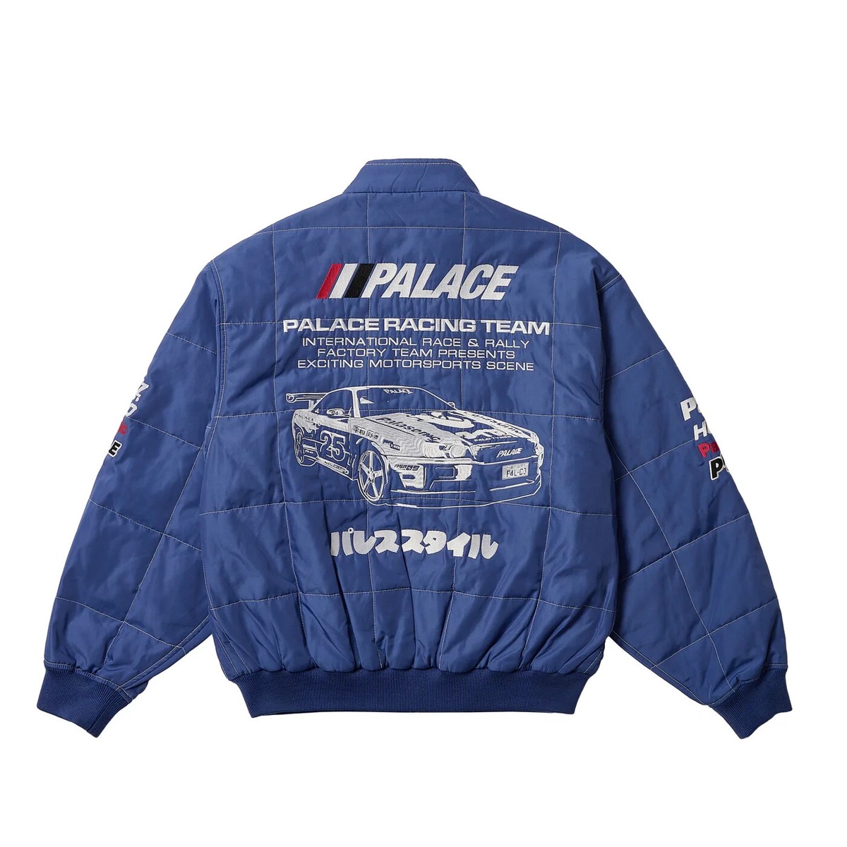 PALACE WORLD RALLY TEAM ブラックジャケット PALACE WORLD RALLY TEAM ブラックジャケット PALACE WORLD