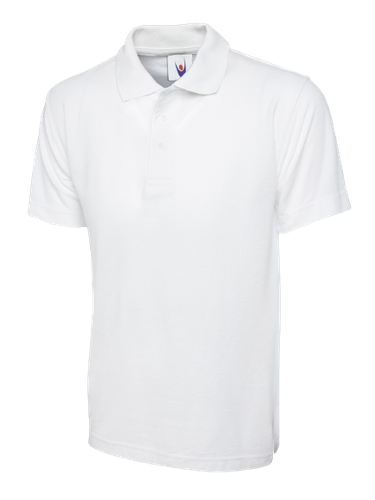 Maßgeschneidertes bedrucktes personalisiertes Uneek aktives Poloshirt Textlogo Unisex Arbeitskleidung  - Bild 3 von 12