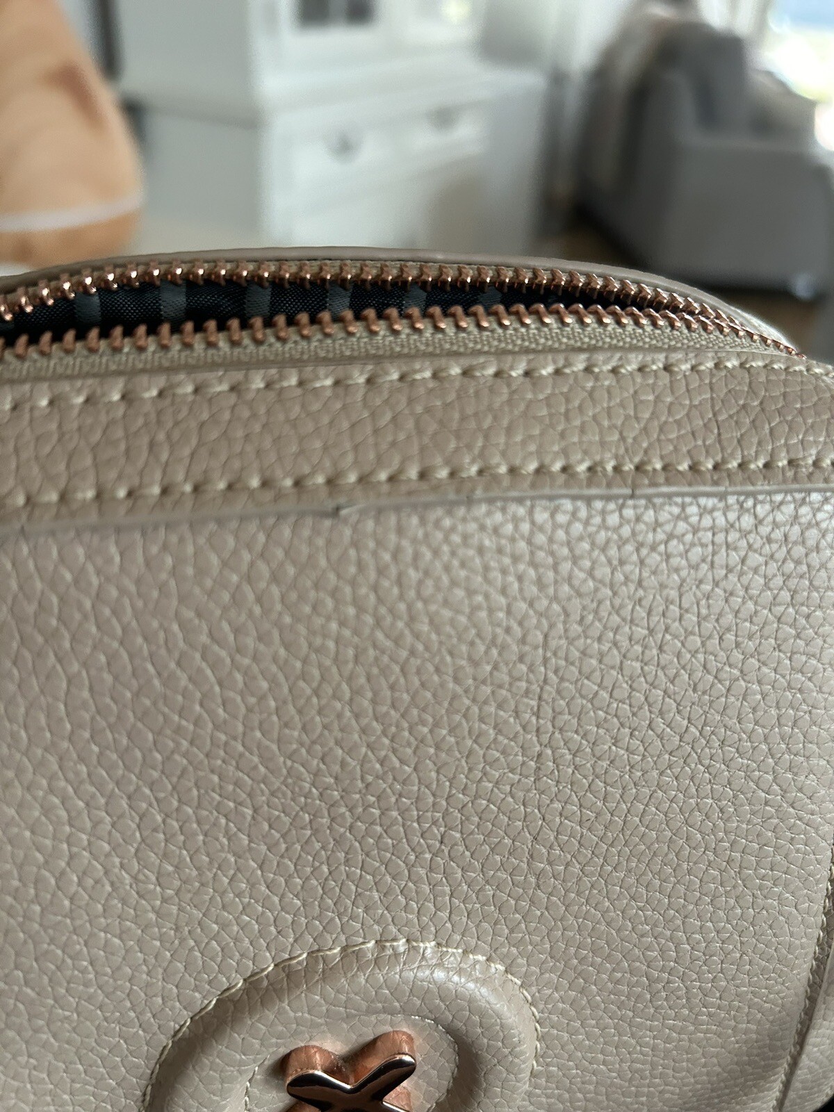 Mimco Sentiment Cross Body Bag. Almond eBay