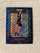 2023 Panini Prizm WNBA MADDY SIEGRIST! BLUE WAVE PRIZM! RC #135. MINT.
