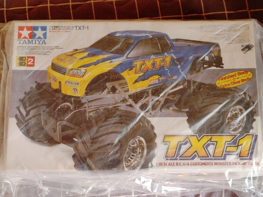 TAMIYA TXT-1 No. 58280 1/10 Scale RC 4x4 Customized Monster TAMIYA TXT-1 No. 58280 1/10 Scale RC 4x4 Customized Monster