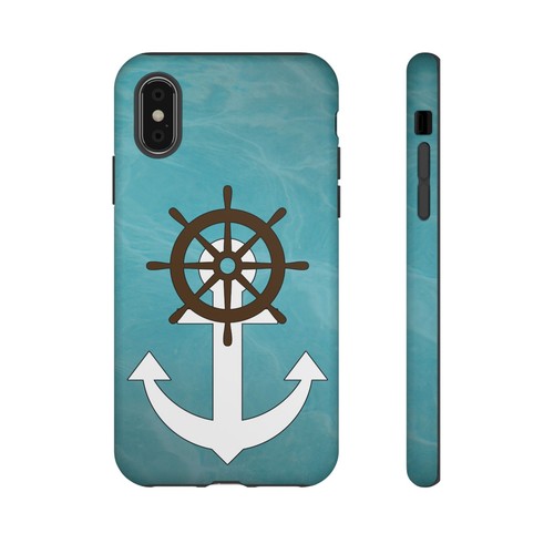 Boot Anker & Helm Rad, robuste Handyhülle für iPhone, Samsung, Pixel - Segeln - Bild 117 von 285