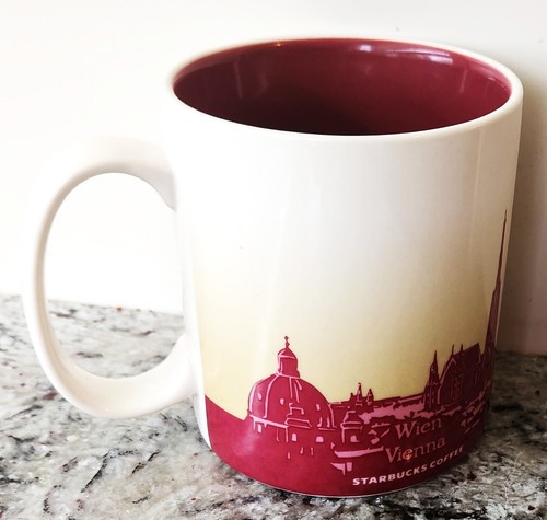 Starbucks 2011 Collector Series 16 oz. Taza Viena Austria Global Icon (EUC) - Imagen 4 de 6