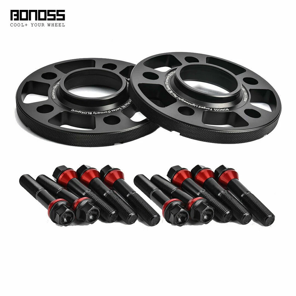 Espaciadores de rueda delanteros 15 mm traseros 20 mm centrados en el cubo para Volvo XC90 2003-2014 5x108 67 Foto 2 de 4