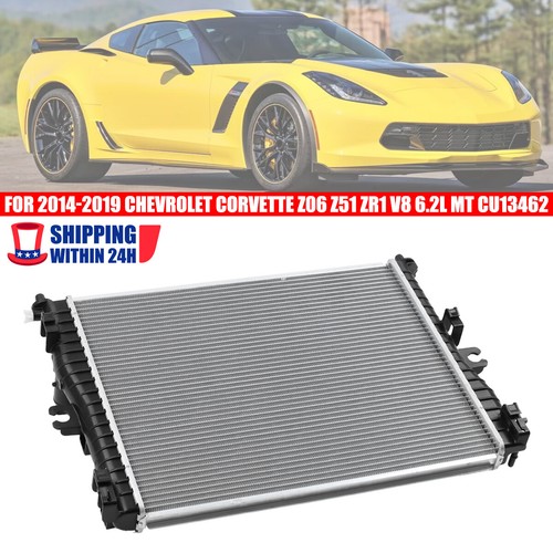 Aluminum Radiator For 2014-2019 Chevy Corvette V8 6.2L 13462 - Picture 1 of 7