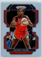 Jackie Young 2022 Panini Prizm WNBA Silver Las Vegas Aces #7