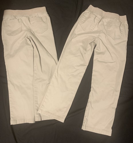 Girls School Uniform Khaki Pants Size 6 & 6X Lot #615 - Picture 6 of 16