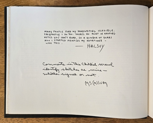 A Travel Sketchbook by William M. Halsey & Corrie McCallum, 1971 Hardcover - Picture 7 of 21