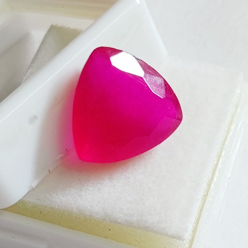 Piedra Preciosa Natural Suelta Certificada Bixbite Rojo Corte Impecable Trillón 6,95 quilates AA++ - Imagen 4 de 8