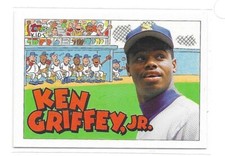 1992 Topps Kids Baseball #122 Ken Griffey Jr. Seattle Mariners