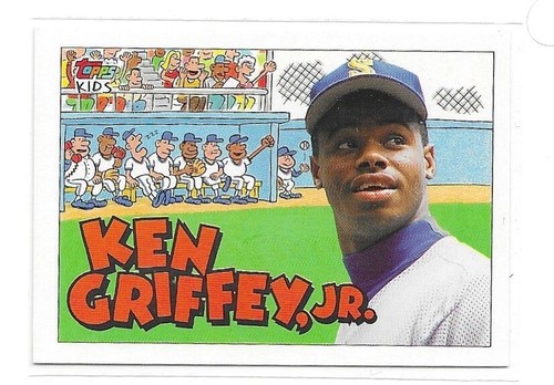 1992 Topps Kids Baseball #122 Ken Griffey Jr. Seattle Mariners - Photo 1/2