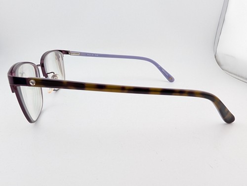 Bulova Eyeglasses, Frames Only, Laredo, 54-17-140, Metal, Plum, Full-Rim - Picture 5 of 15