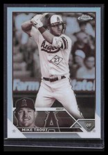 2023 Topps Chrome #27 Mike Trout Sepia Refractor