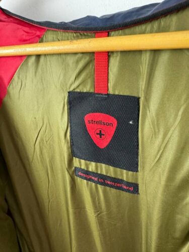 Strellson Down Puffer Jacket Size 50 Blue Nylon Men's - Picture 9 of 11