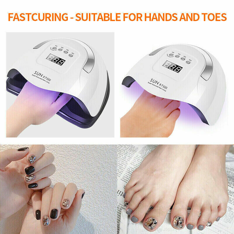 180W Electric LED UV Nail Dryer Gel Polish Lamp Salon Manicure ABS A | eBay 180W Electric LED UV Nail Dryer Gel Polish Lamp Salon Manicure ABS A | eBay