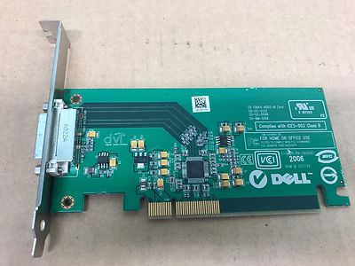 OEM Genuine DVI PCIe 16X Graphic Video Card For Dell optiplex GX620 X8762 0X8762