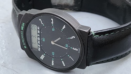 Junghans Mega Multifunction Black Men's Steel Watch - Picture 3 of 9