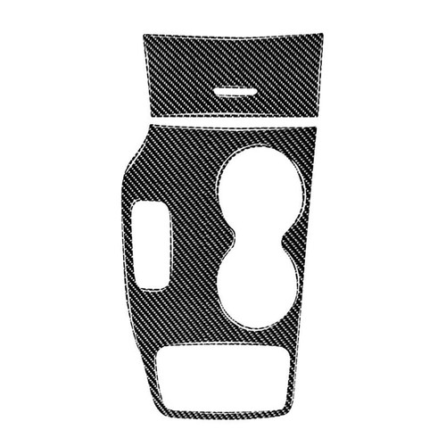 Carbon Fiber Console Gear Shift Panel cover Trim For Jeep Grand Cherokee 2014-15 - Picture 1 of 8