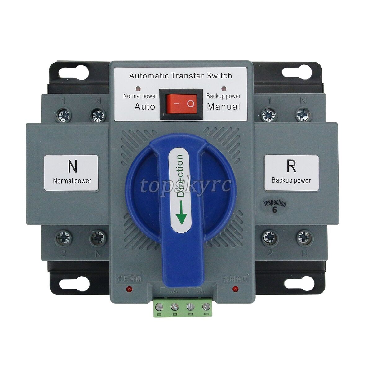 GCQ2-63/2P 63A Dual Power Automatic Transfer Switch For GCQ2-63/2P 63A Dual Power Automatic Transfer Switch For
