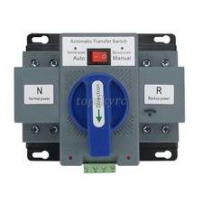 GCQ2-63/2P 63A Dual Power Automatic Transfer Switch For Household CB Class 110V