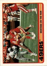 1989 Topps NFL Joe Montana #6