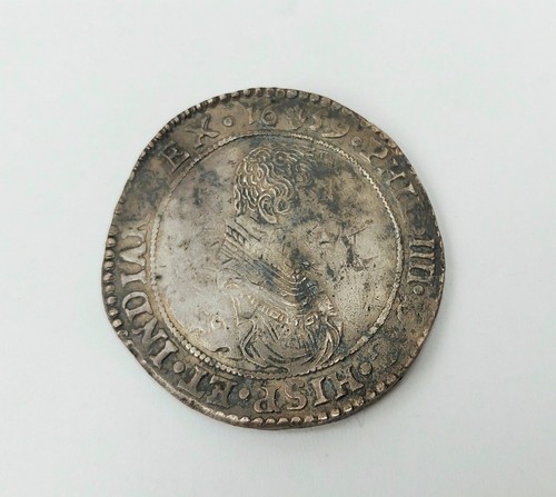 Spanish Netherlands 1659 2 Ducaton Silver Coin From Wreck Of Hollandia With COA - Picture 2 of 4