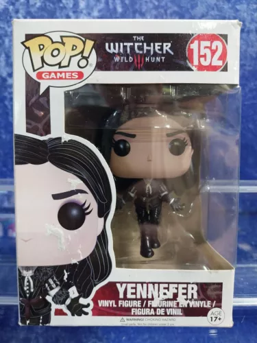 Pop Vinyl The Witcher Wild Hunt 152 MIB Yennefer 2016 Damaged Box