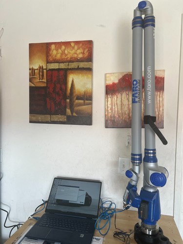 FARO PLATINUM ARM P12-05-06-04627 6-Axis 12FT. PORTABLE CMM w/ TRIPOD ACCS0134 - Picture 5 of 24