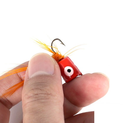 10 señuelos de pesca con mosca lubina moscas agua superior trucha panfish lubina salmón - Imagen 6 de 14