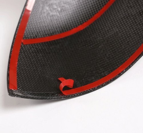 Real Carbon Fiber Mirror Cover Sticker Cover Fit for BMW X3 X4 X5 X6 F15 F16 - Picture 3 of 6