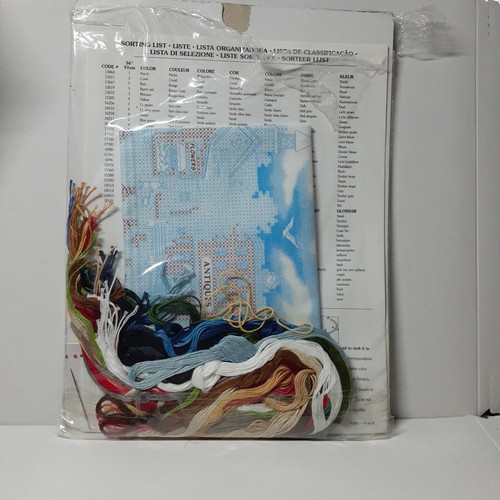 Dimensions 3181 Serenity Prayer Stamped Cross Stitch Kit Seacoast open complete - Bild 8 von 16