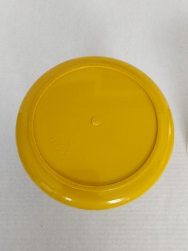 Vintage Mid Century Modern MCM Heller Sergio Asti Yellow Melamine Ice Bucket - Picture 14 of 17