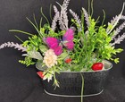 flower French farm garden summer Spring deco lavender Planter floral arrangement