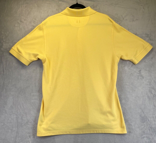 Greg Norman Golf Shirt Mens Size Medium Yellow Play Dry Polo - Picture 9 of 11