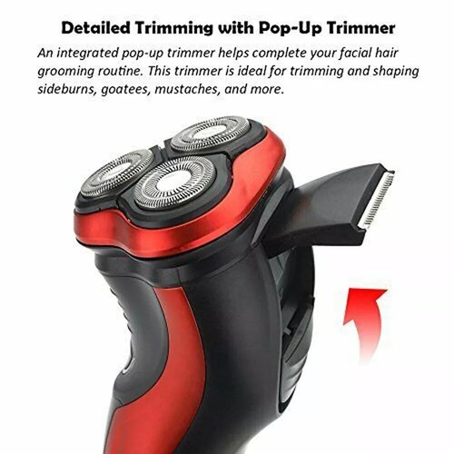 Kemei Electric Shaver Trimmer Razor Rechargeable Hair Beard Shaving Machine - Picture 25 of 28