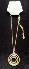 New Gloria Vanderbilt Silver Tone Necklace