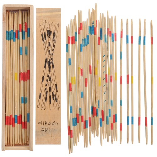 2 Boxes Spielstock Aus Holz Kind Intelligenzspielzeug Pädagogische Stöcke - Bild 10 von 12