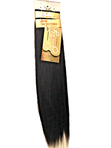 Zury 100% Human Natural Micro Yaky Perm Weaving Hair CRW 14" ONE Pack - Picture 2 of 3