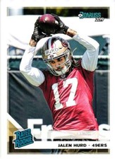 2019 Donruss #341 Jalen Hurd