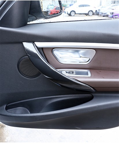 Gloss Black ABS Door Handle Panel Cover For BMW 3 4 Series F30 F34 3GT 2013-2019 - Bild 9 von 11