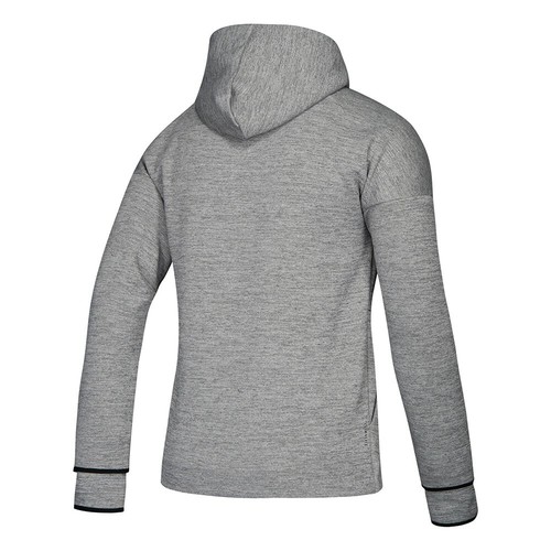 Mississippi State Bulldogs Men's Grey Primary Logo Z.N.E. Full Zip Hoodie - Picture 2 of 2