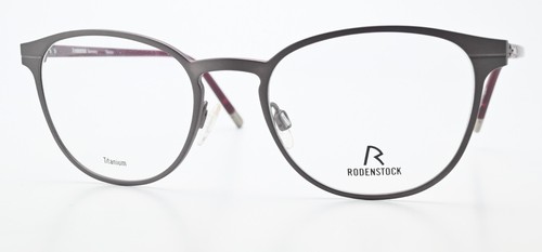 RODENSTOCK Brille Masters Selection R 8023 C 50-19 140 Titanium Panto Aubergine - Picture 3 of 15