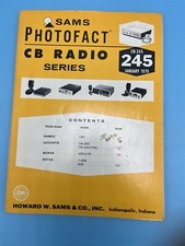 Sams Photofact CB Radio Series Vol.245 January 1979 CB-245