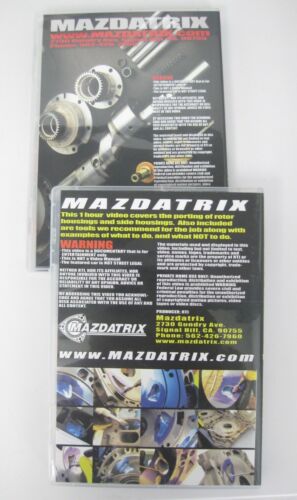VIDEOS Mazdatrix - How To Rebuild PLUS Port your Mazda Rotary Engine, 13B, RX7 - Bild 2 von 2