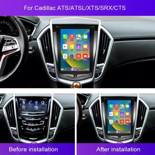 64GB Android Car GPS Radio BT Navigation Wifi Carplay For Cadillac ATS SRX XTS - Picture 4 of 23