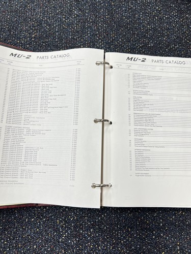 MITSUBISHI MU-2B-10 PARTS CATALOG - Picture 5 of 7