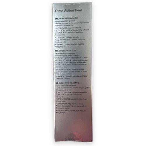 Exfoliante natural triactivo de tres acciones exfoliante facial premium 150 ml - Imagen 3 de 4