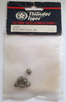 Thunder Tiger Rear Pivot Balls - AD2413 EB4 - Classic Rc Radio Controlled Ersatzteile